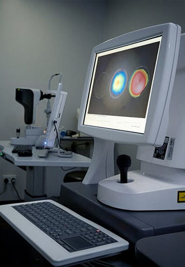 Eye imaging computer