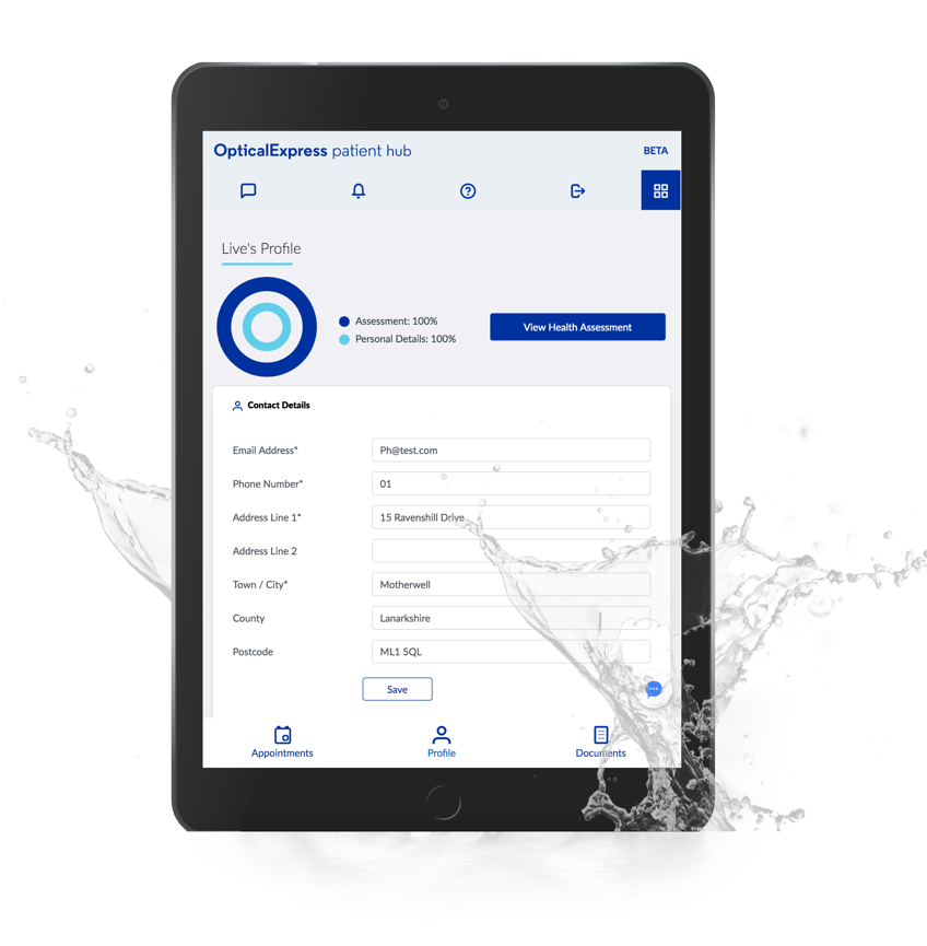 Patient Hub Introduction to Staff Optical Express