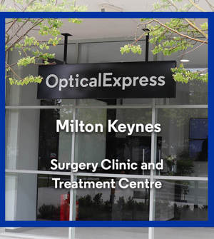 Optical Express clinic in Milton Keynes
