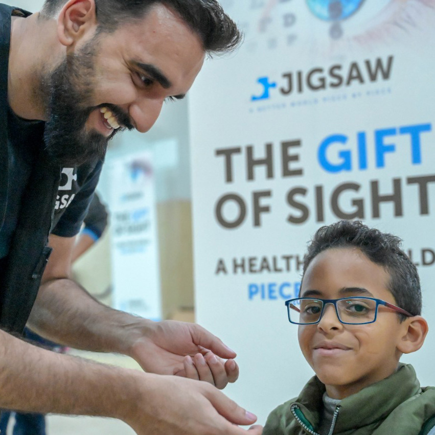 Manchester optometrist gives the gift of sight to refugees in Lebanon